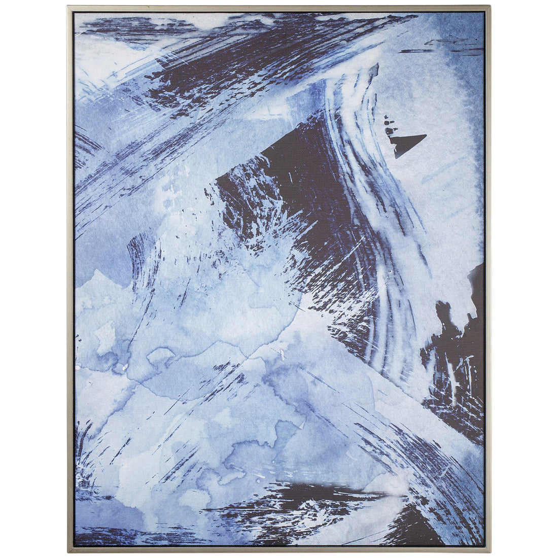 Coup & Co Indigo Wash Abstract Art