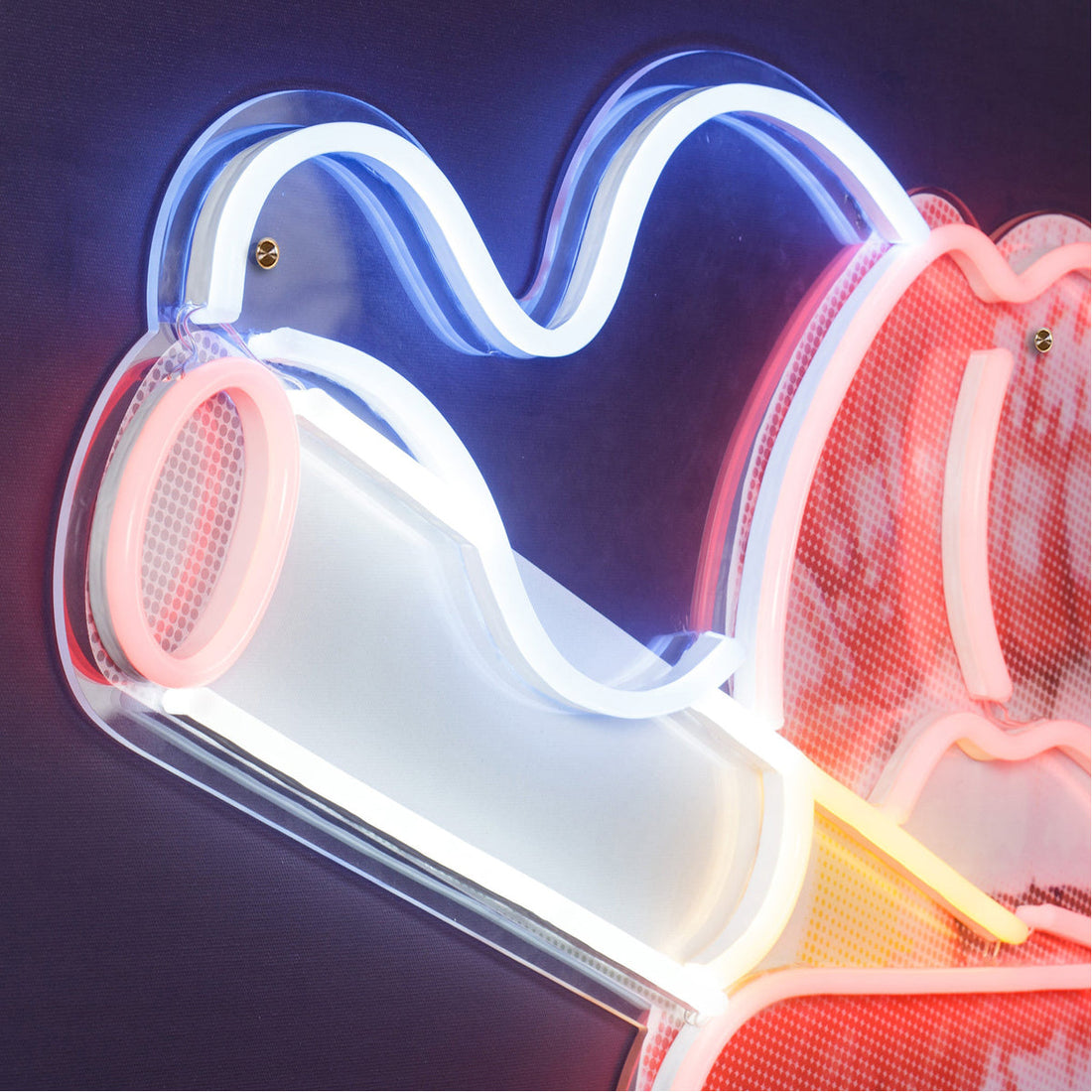 Coup & Co Smoking Hot Lips Art - LED Neon