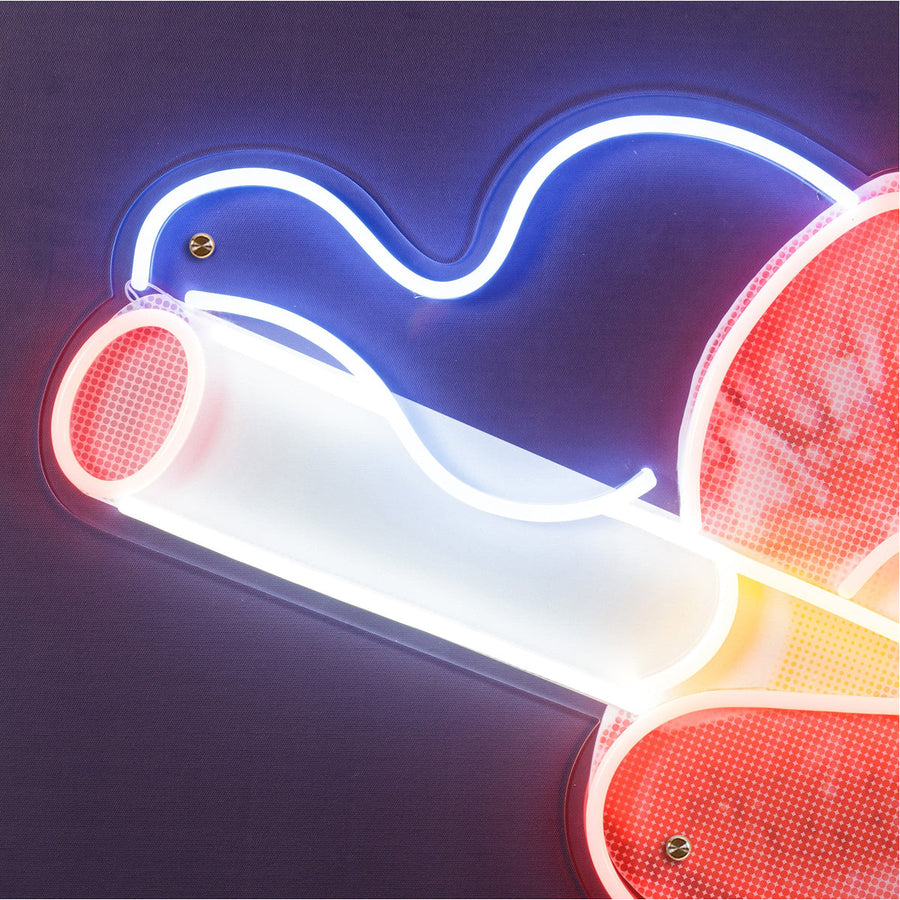 Coup & Co Smoking Hot Lips Art - LED Neon