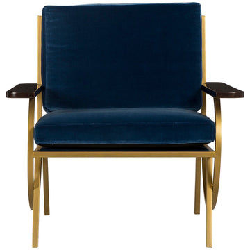 Boyd B Chair - Vana Blue Velvet