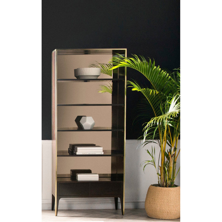 Boyd Silhouette Bookcase - Smoked Eucalyptus