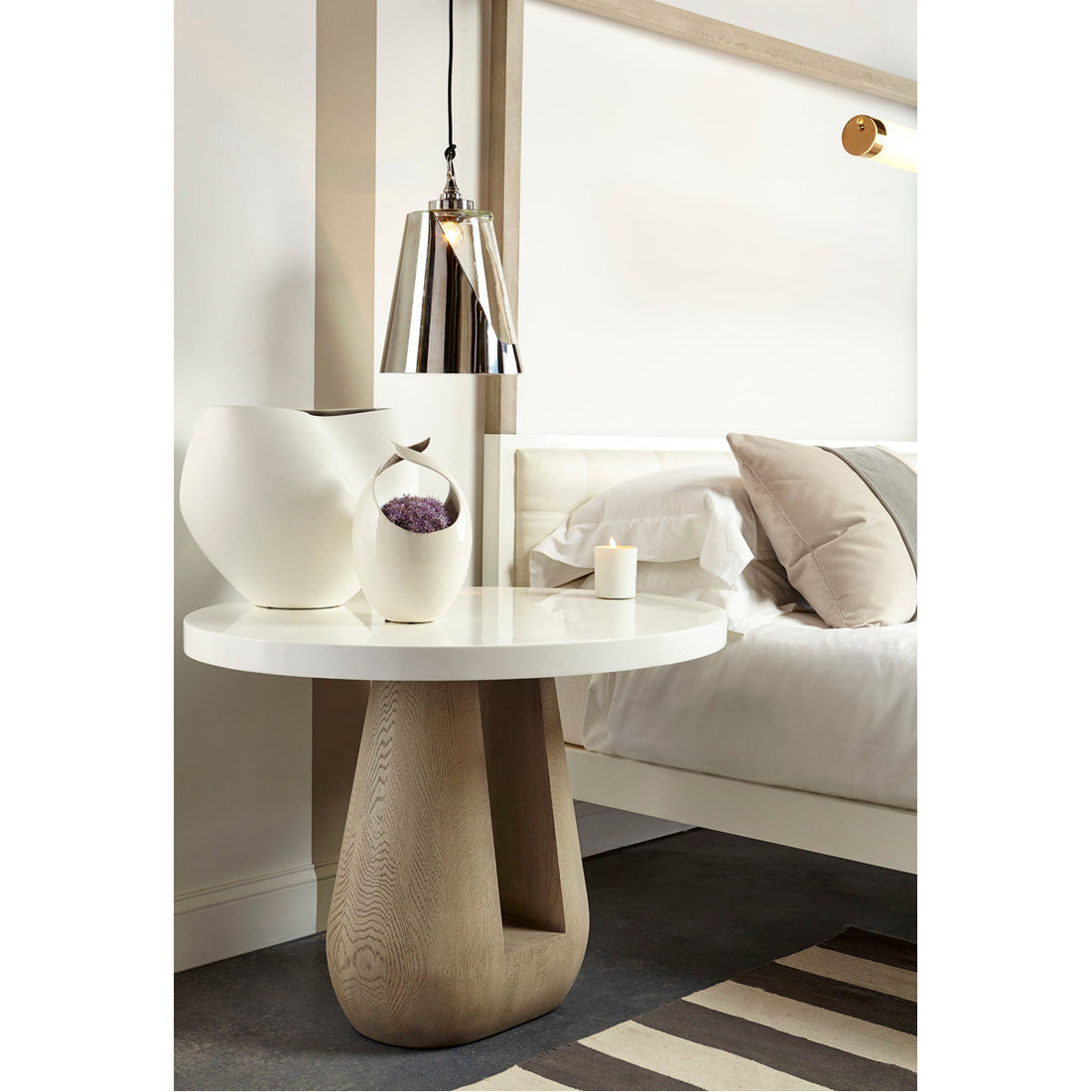 Kelly Hoppen Gray Side Table