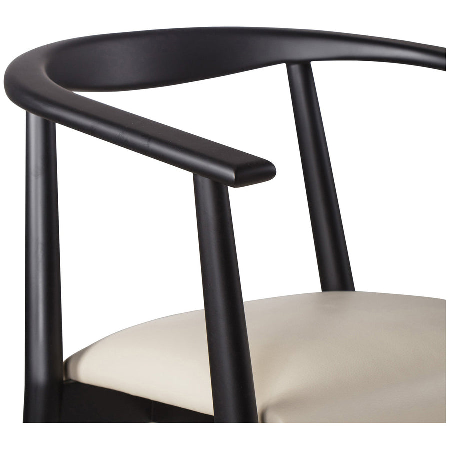 Sonder Living Soho Dining Chair - Matt Black