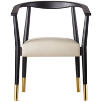 Sonder Living Soho Dining Chair - Matt Black