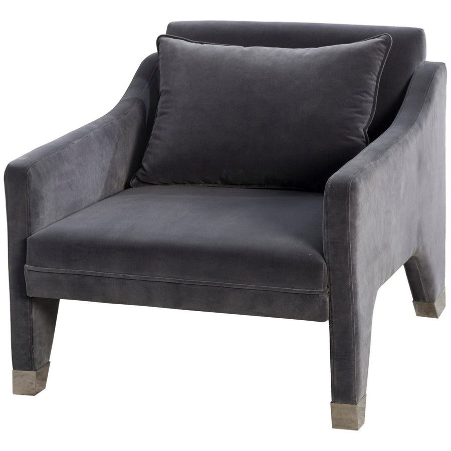 Kelly Hoppen Lyndon Occasional Chair - Vadit Dark Gray