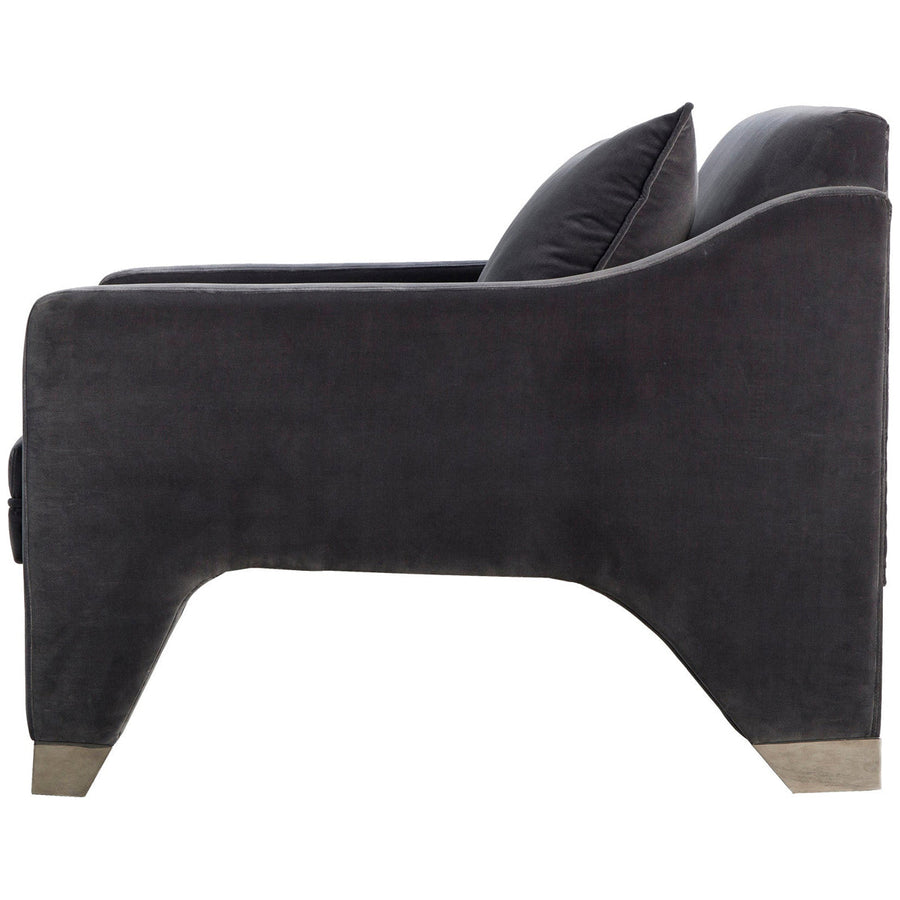 Kelly Hoppen Lyndon Occasional Chair - Vadit Dark Gray