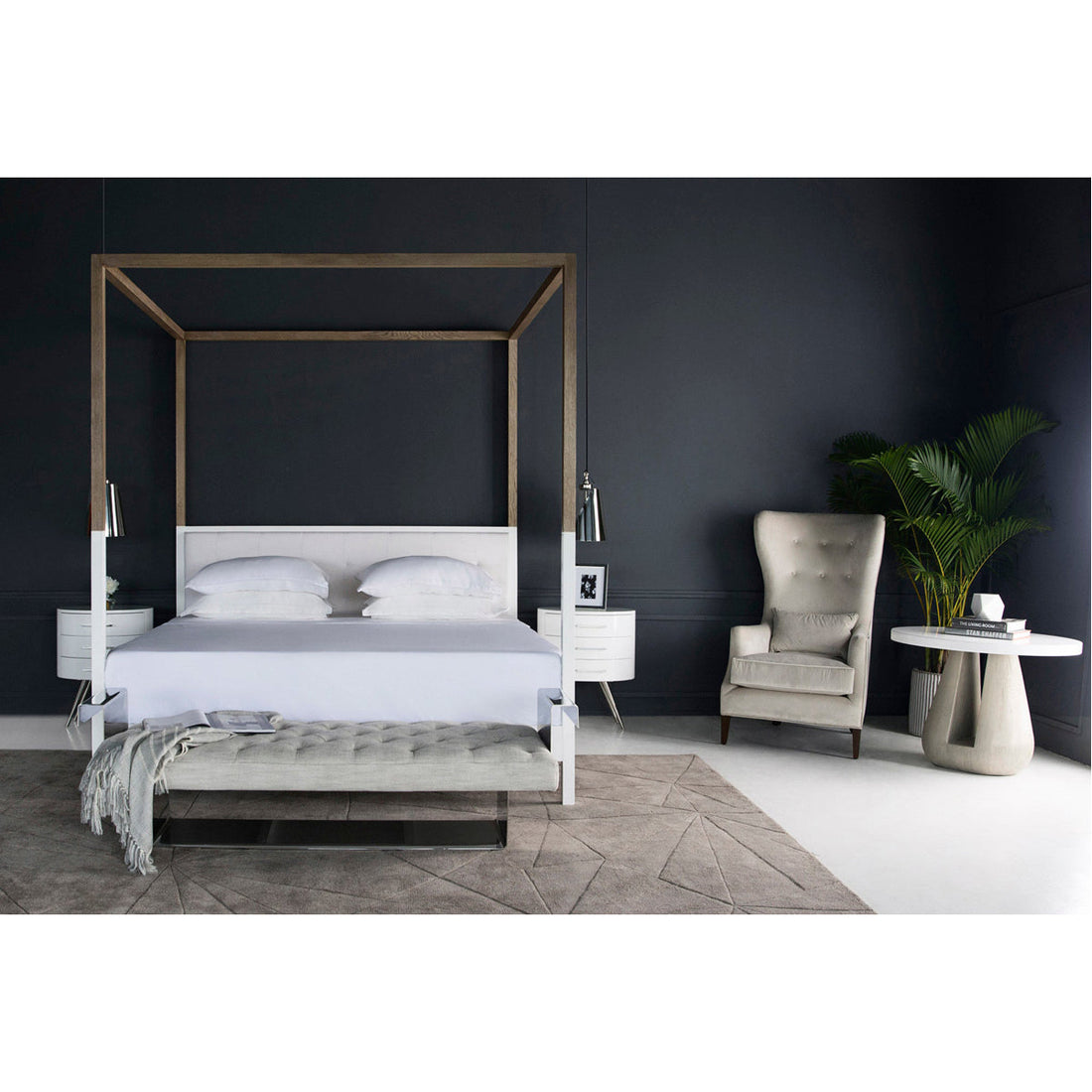 Kelly Hoppen Duke Poster Bed - UK King