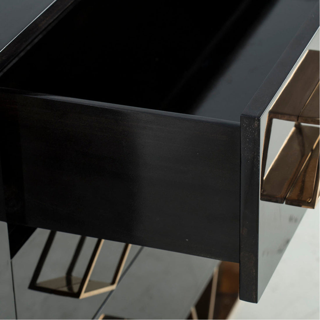 Sonder Living Sting Credenza - Black