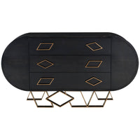 Sonder Living Sting Credenza - Black