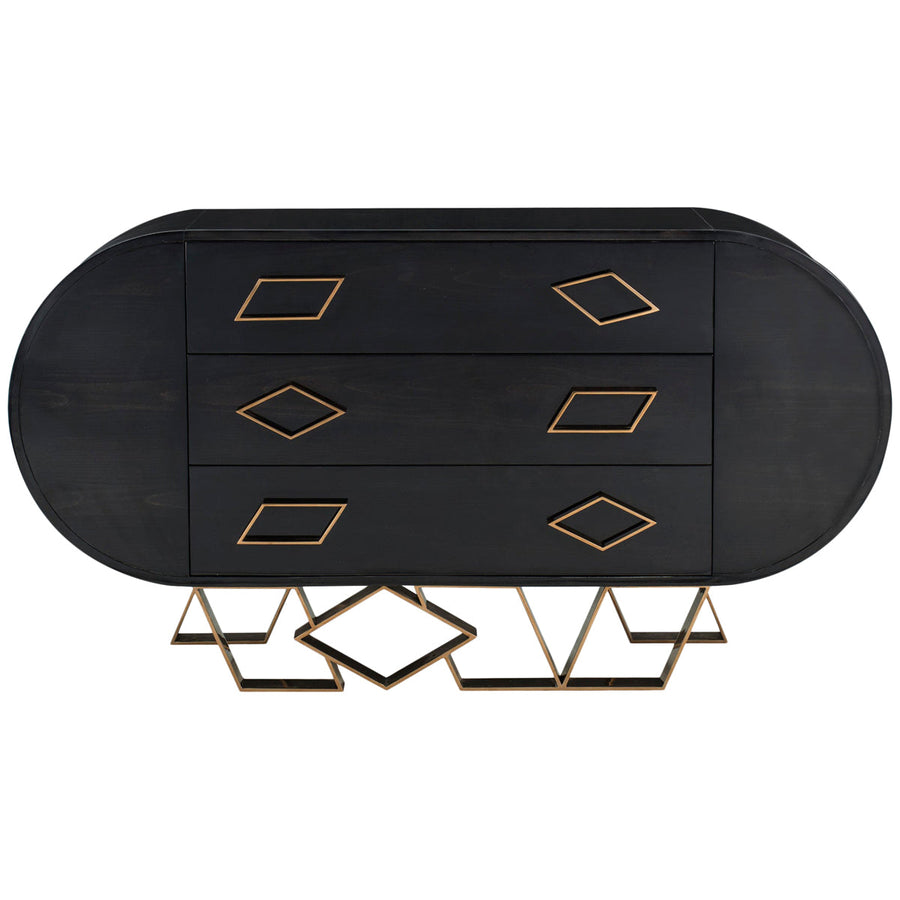 Sonder Living Sting Credenza - Black