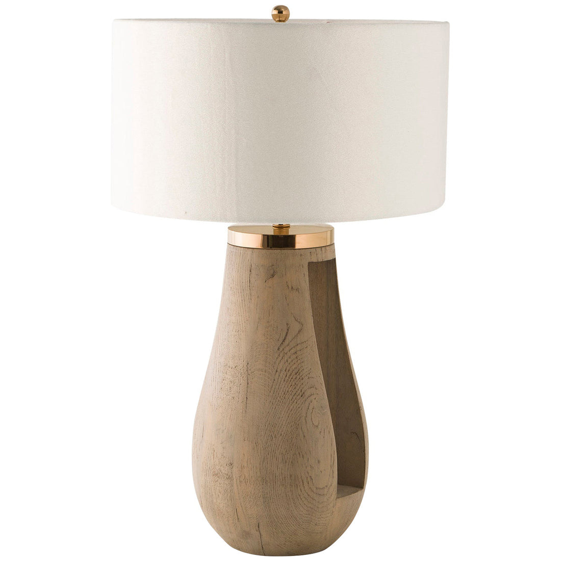 Kelly Hoppen Gray Table Lamp