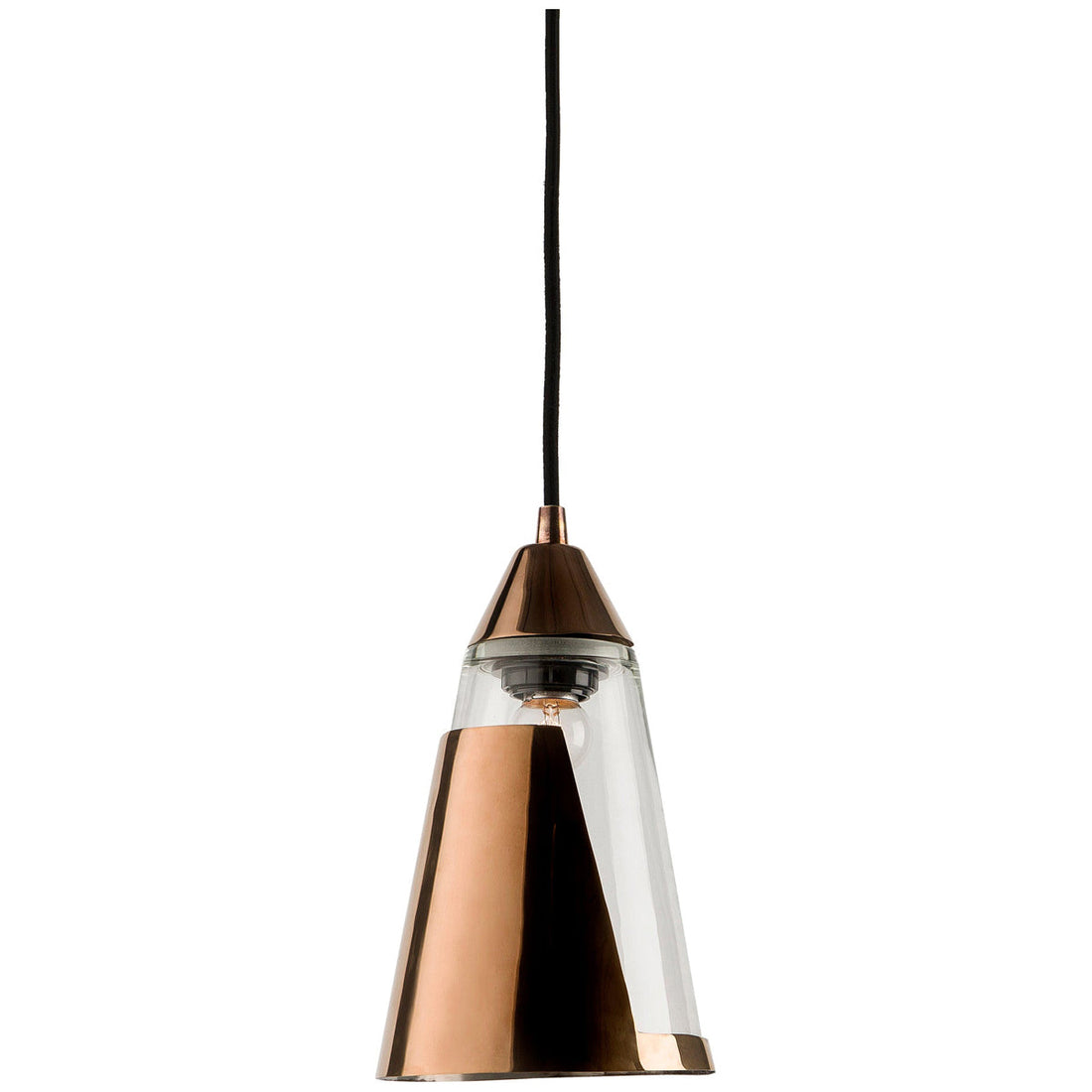 Kelly Hoppen Bessie Pendant Lamp - Rose Gold