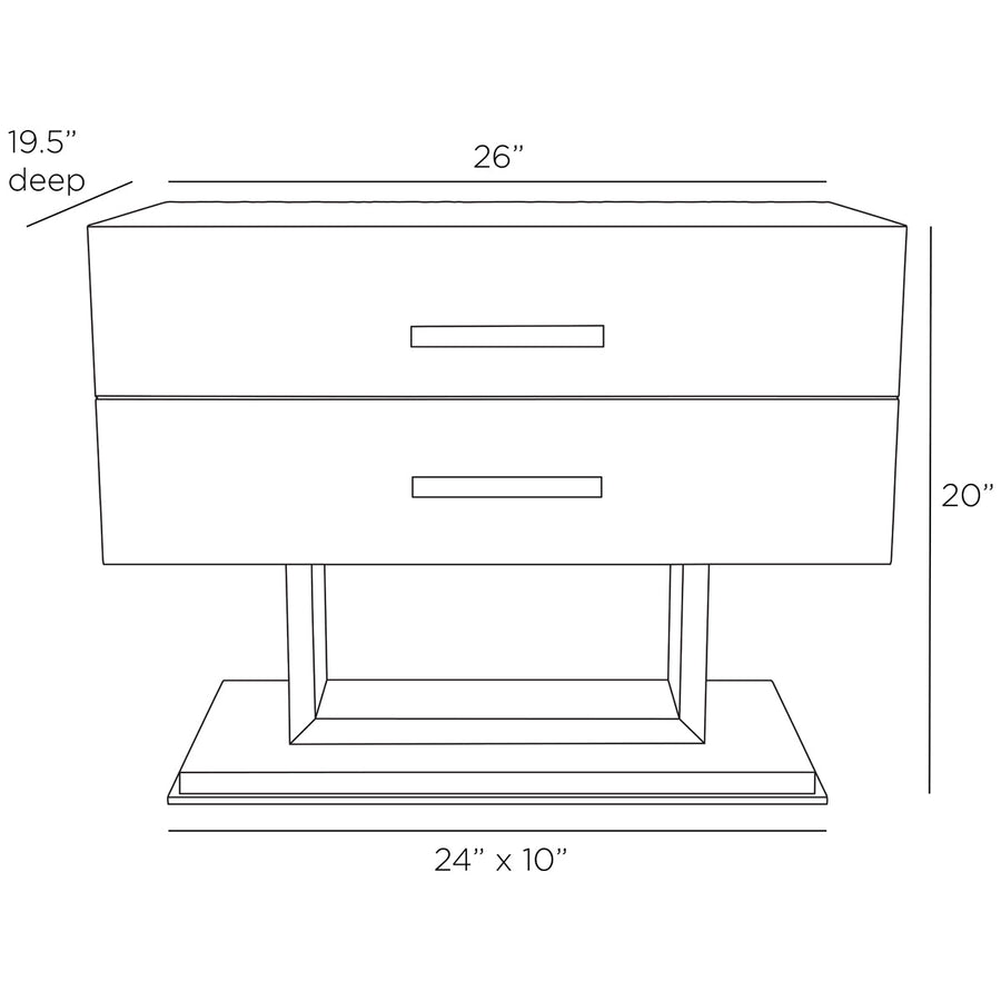 Arteriors Tatro Side Table