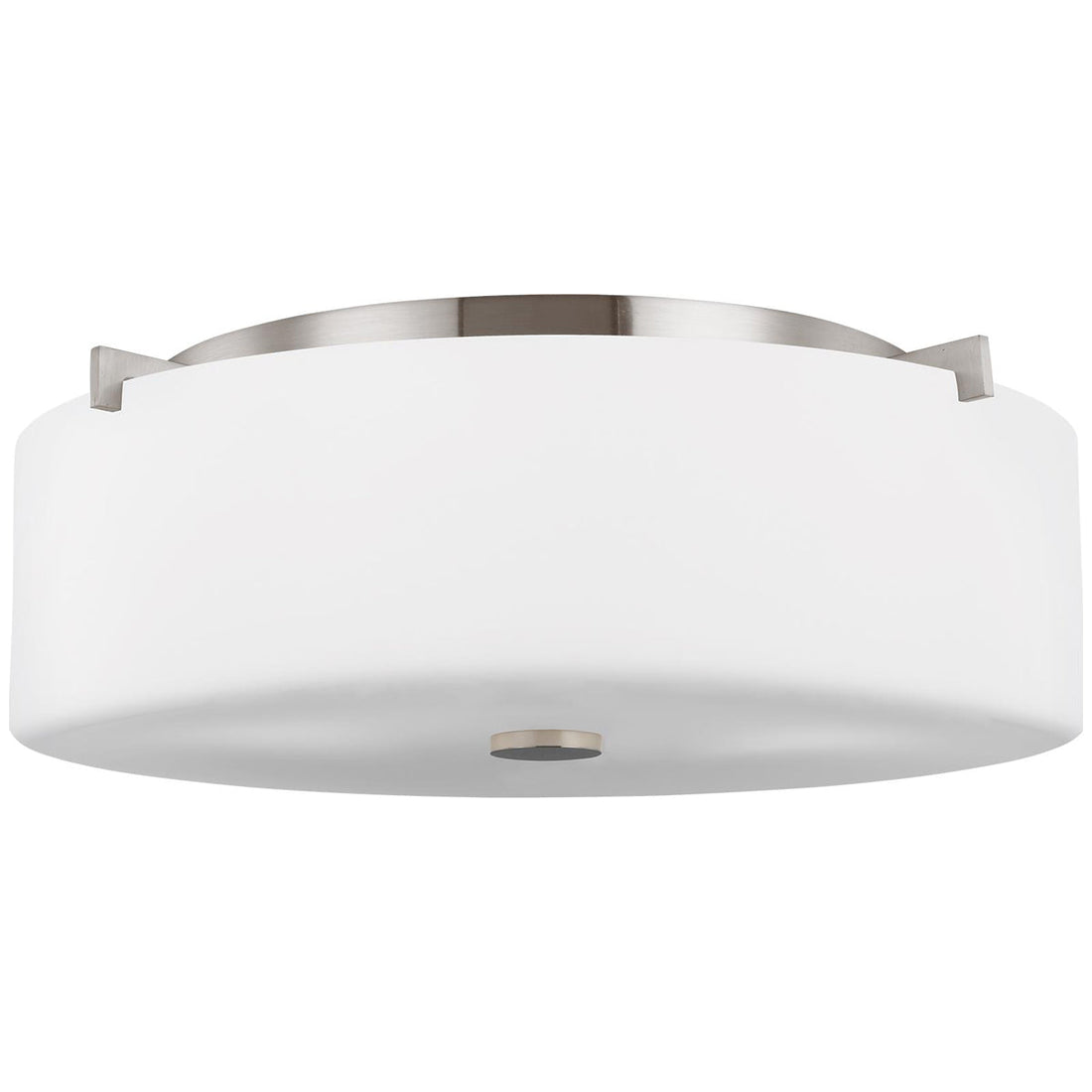 Sea Gull Lighting Sunset Drive Large 3-Light Flush Mount with Bulb