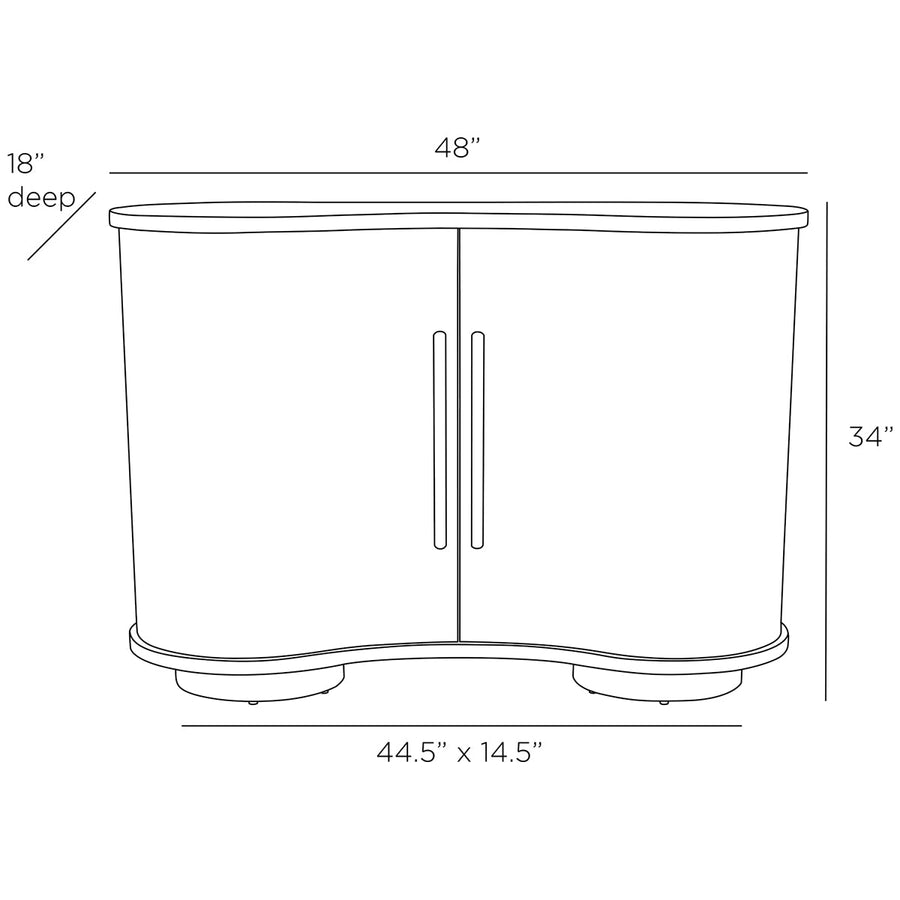 Arteriors Tilton Cabinet