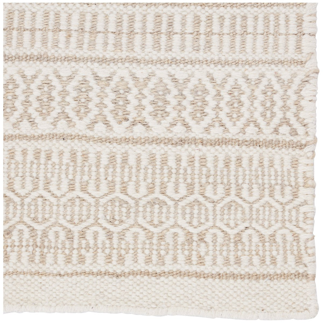 Jaipur Fontaine Galway Trellis Tribal Ivory Cream FNT02 Rug