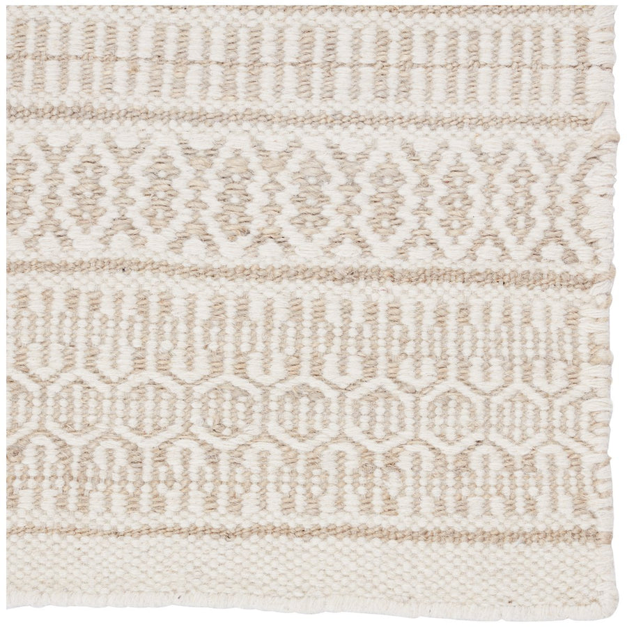 Jaipur Fontaine Galway Trellis Tribal Ivory Cream FNT02 Rug