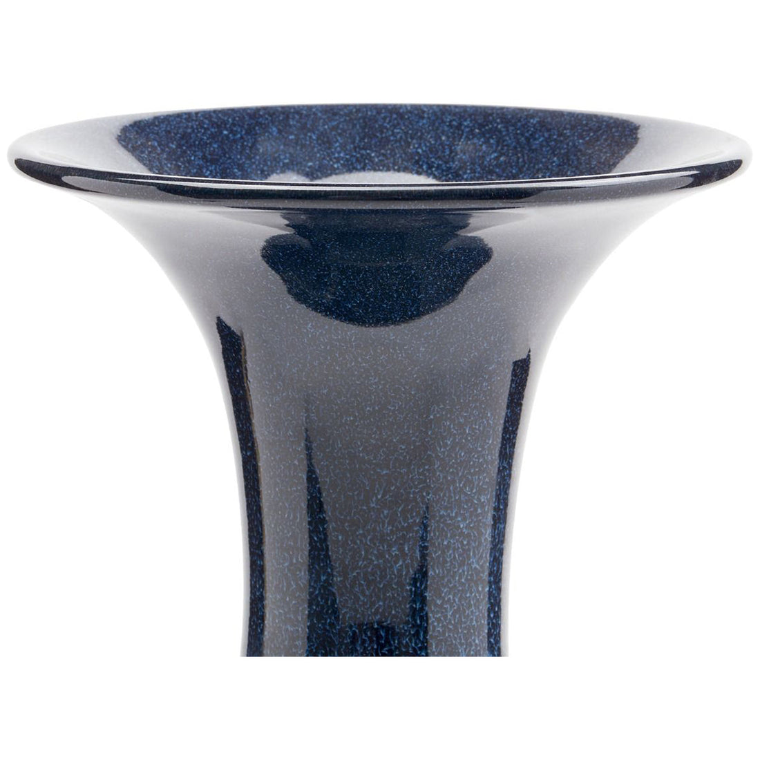 Villa & House Flare Vase, Blue