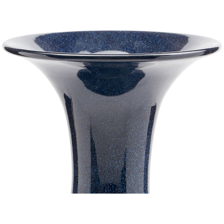 Villa & House Flare Vase, Blue