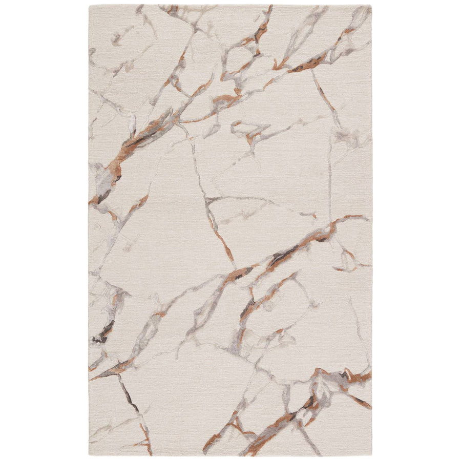 Jaipur Fragment Shattered Abstract Light Gray Gold FRG01 Area Rug