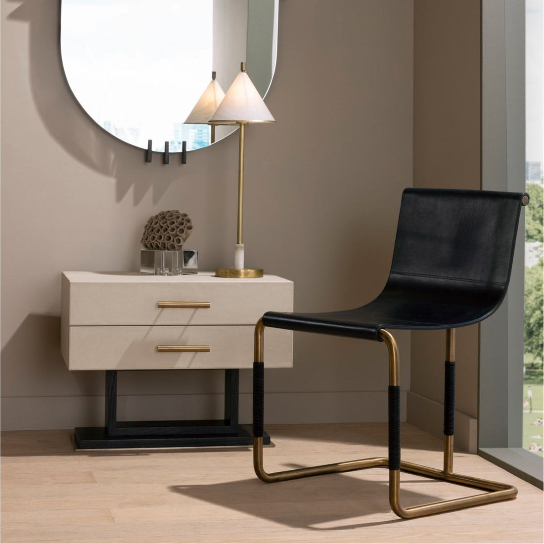 Arteriors Vermillian Chair