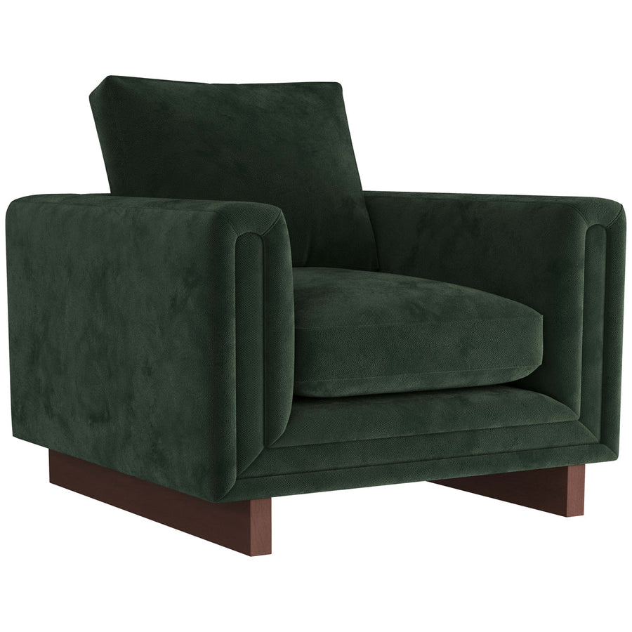 Arteriors Lovell Chair - Dark Walnut