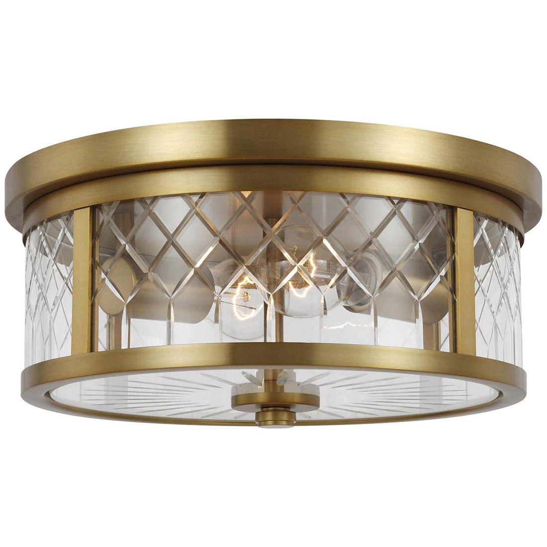 Feiss Alec 2-Light Flush Mount