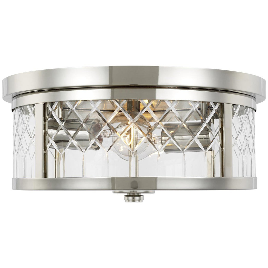 Feiss Alec 2-Light Flush Mount