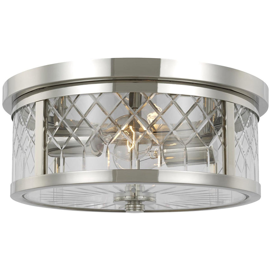 Feiss Alec 2-Light Flush Mount