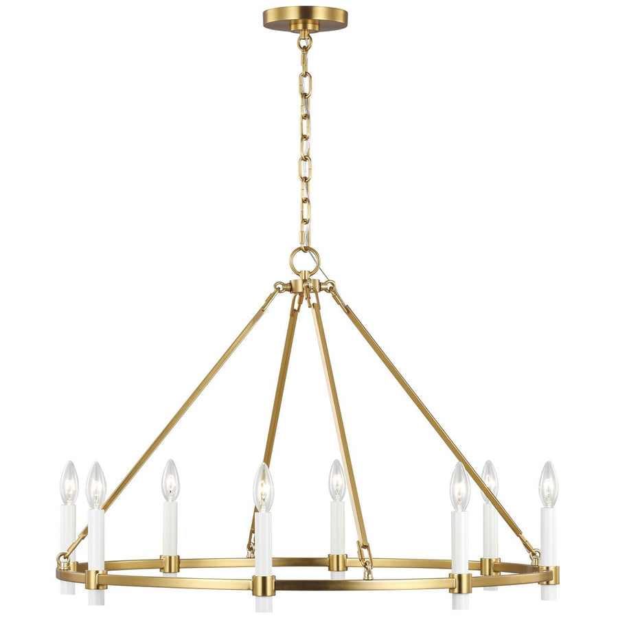 Feiss Marston 8-Light Large Chandelier