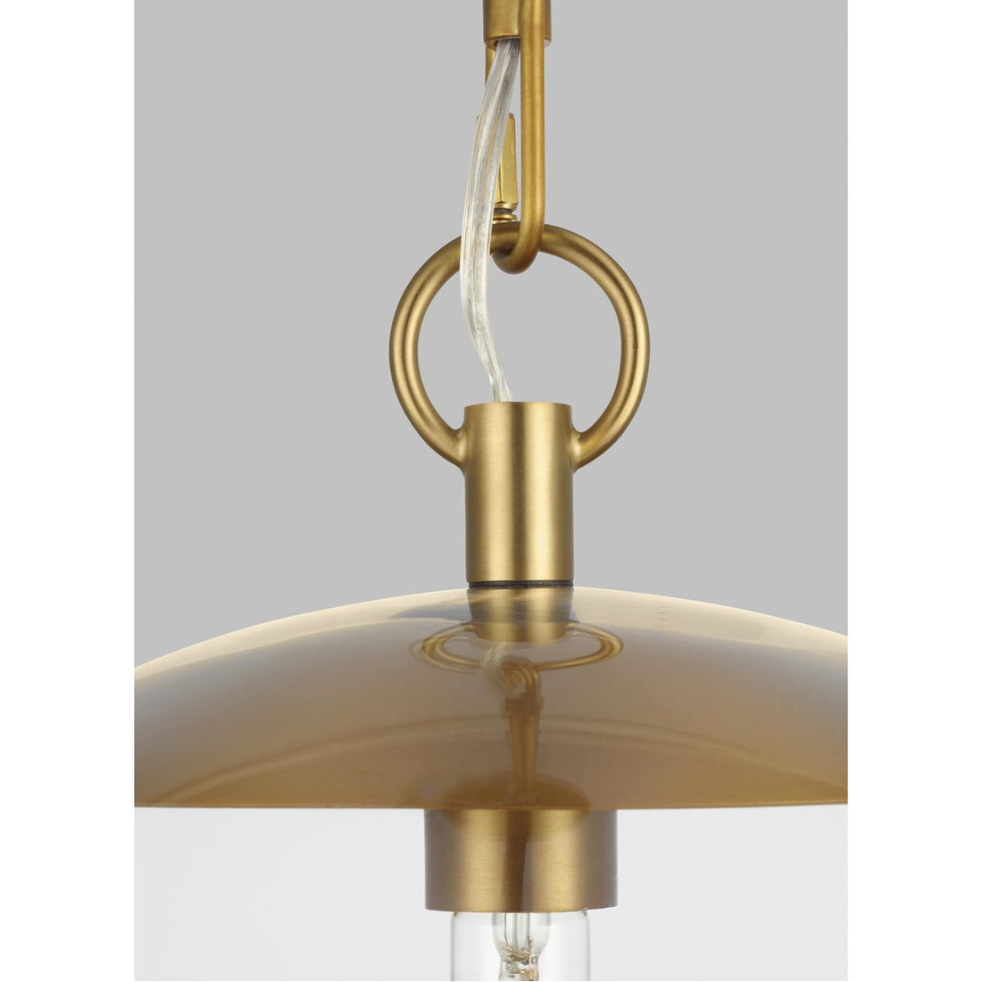 Feiss Atlantic 1-Light Glass Pendant