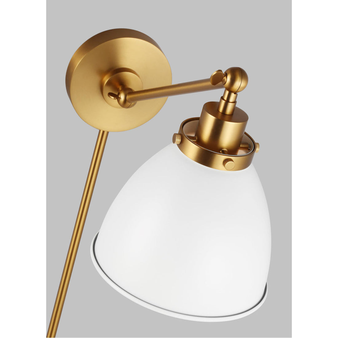 Feiss Chapman Wellfleet Single Arm Dome Task Sconce