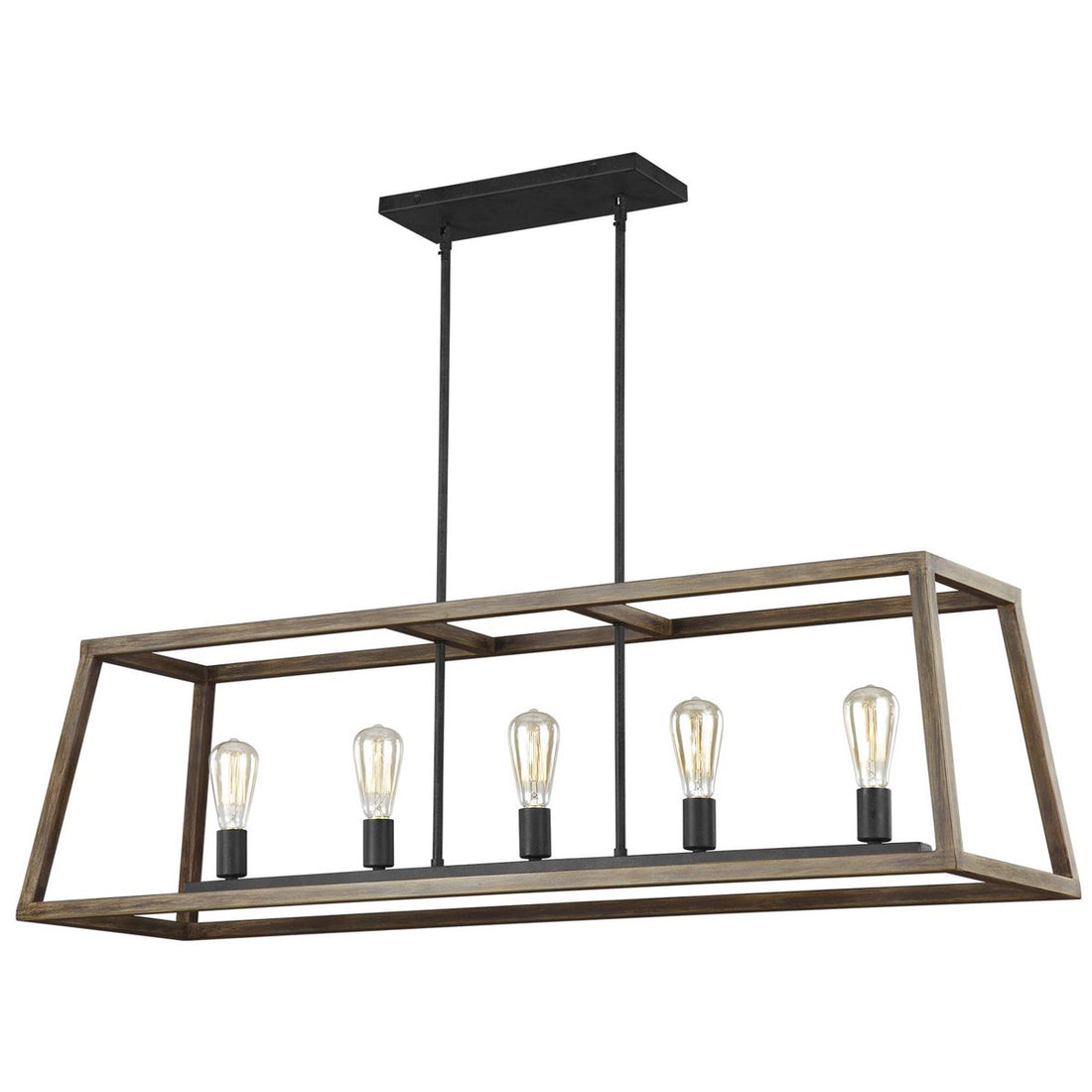 Feiss Gannet 5-Light Island Chandelier