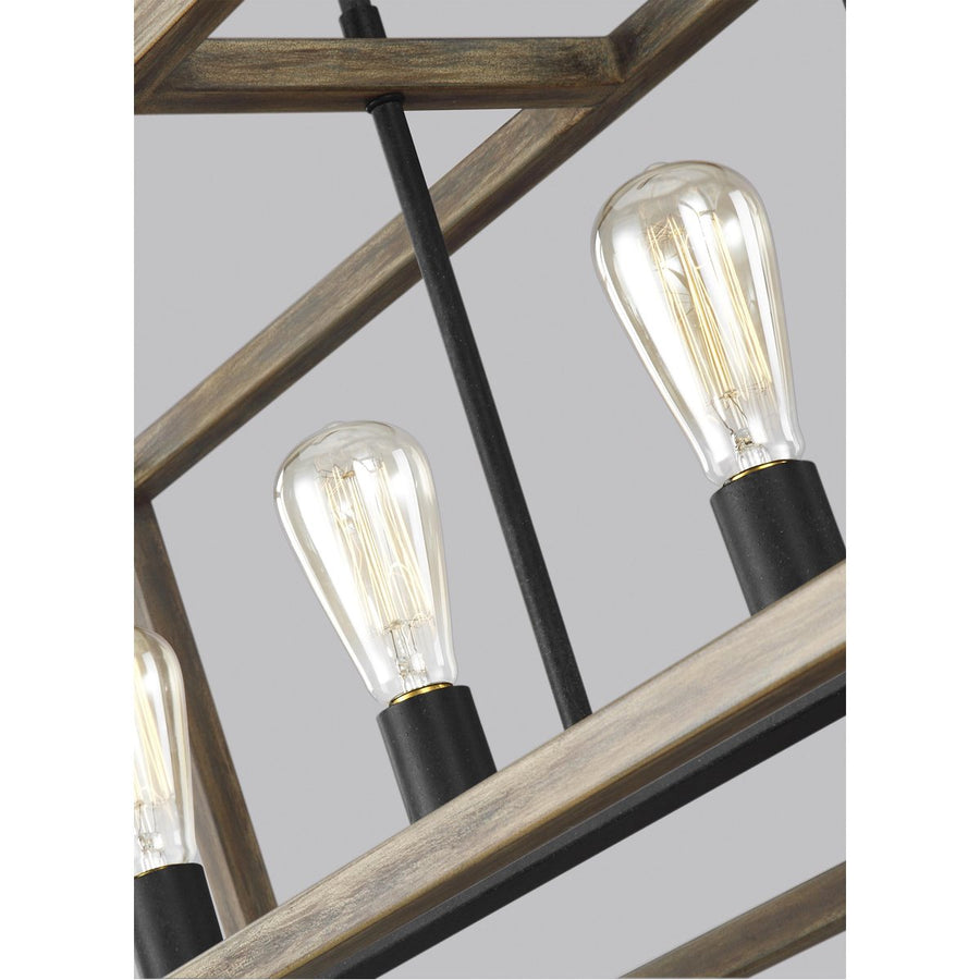 Feiss Gannet 5-Light Island Chandelier