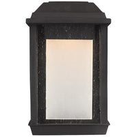 Feiss McHenry 1-Light Outdoor Wall Lantern in Textured Black