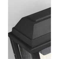 Feiss McHenry 1-Light Outdoor Wall Lantern in Textured Black