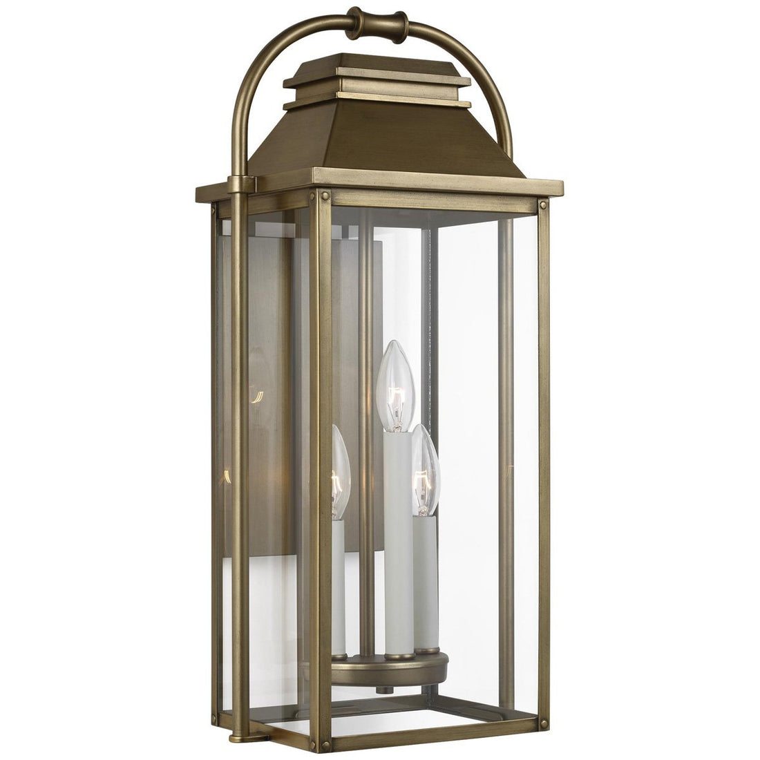 Feiss Wellsworth 3-Light Outdoor Wall Lantern