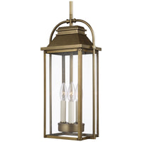 Feiss Wellsworth 3-Light Outdoor Pendant Lantern