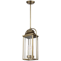 Feiss Wellsworth 3-Light Outdoor Pendant Lantern