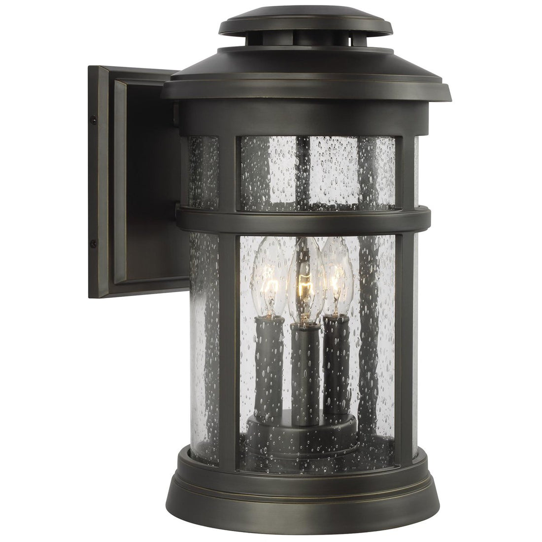 Feiss Newport 3-Light Wall Lantern