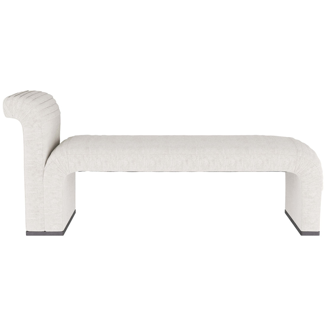 Arteriors Weaver Chaise - Polar Boucle