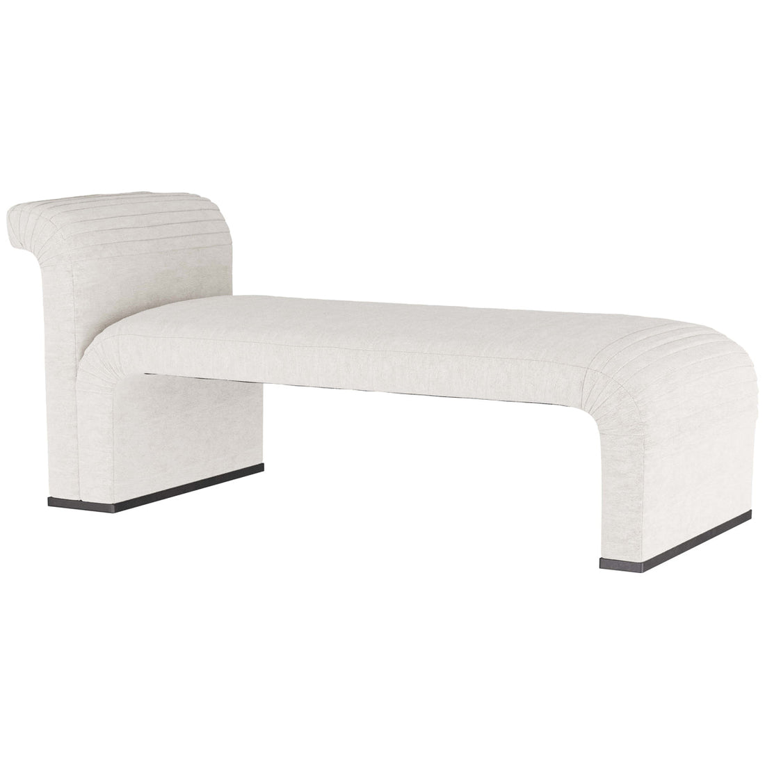 Arteriors Weaver Chaise - Polar Boucle