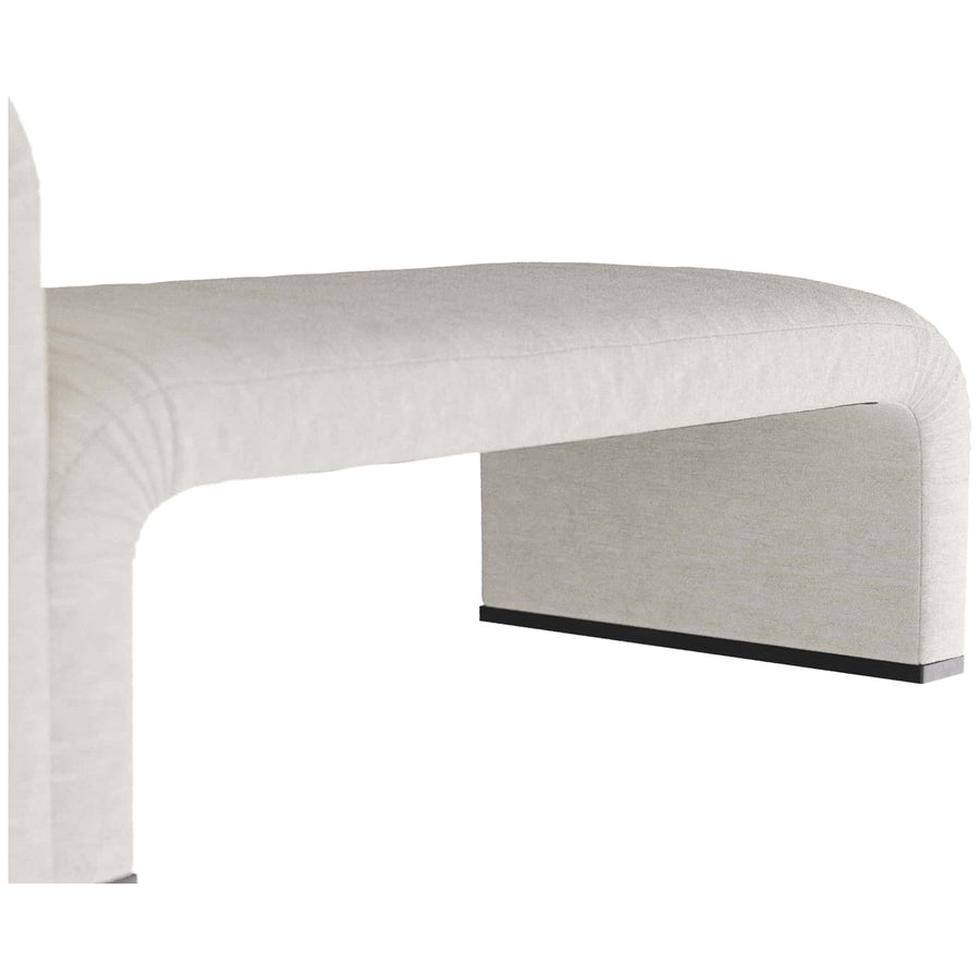 Arteriors Weaver Chaise - Polar Boucle