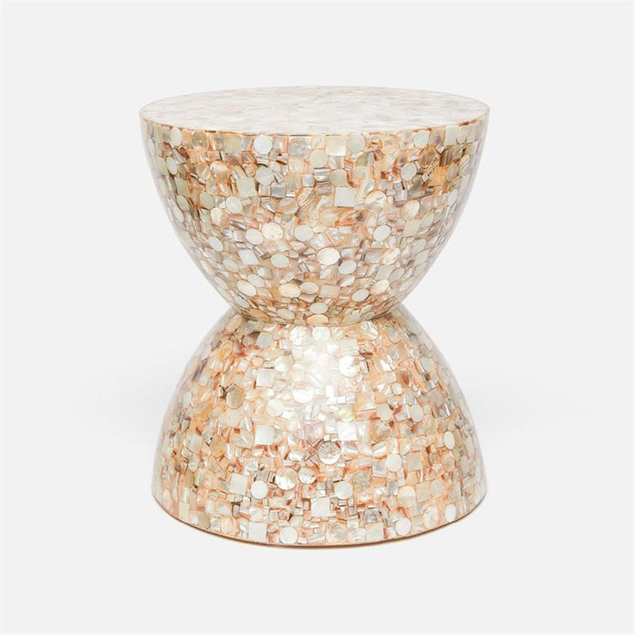 Made Goods Amaya Mosaic Shell Stool