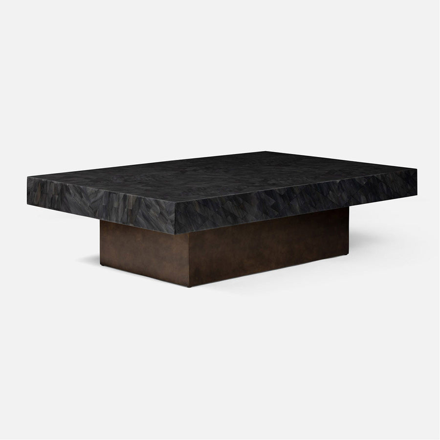 Made Goods Andres Coffee Table in Faux Horn