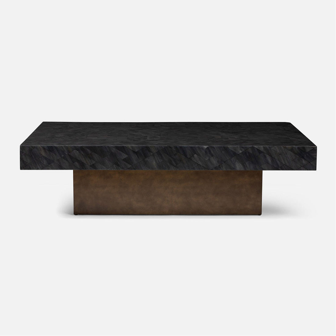 Made Goods Andres Coffee Table in Faux Horn