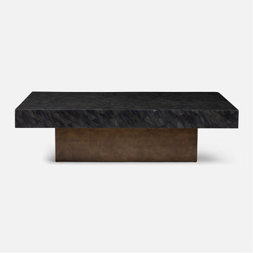 Made Goods Andres Coffee Table in Faux Horn