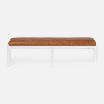 Made Goods Artem Triple Upholstered Bench in Clyde Fabric