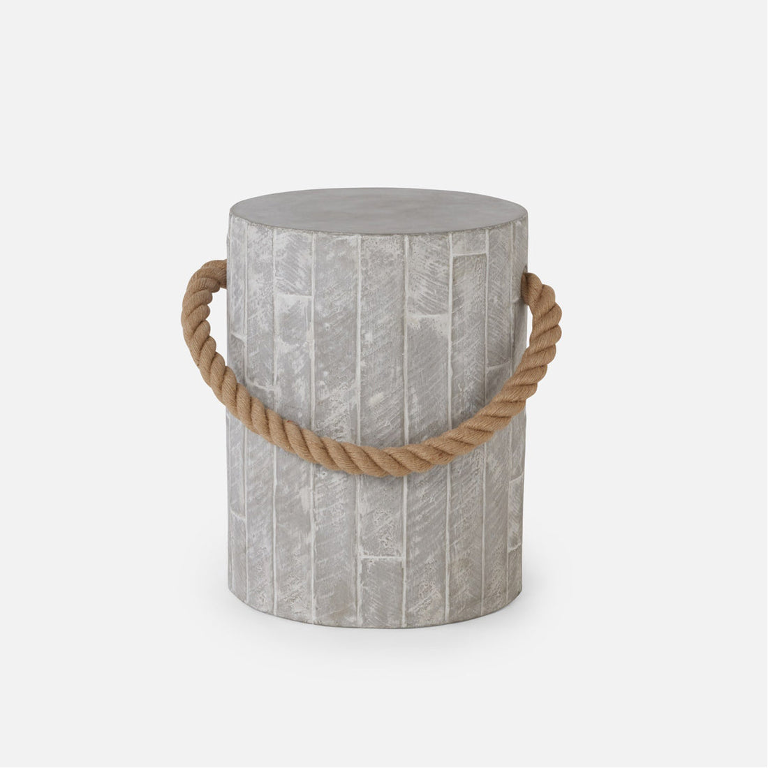 Made Goods Aster Nautical Concrete Outdoor Stool