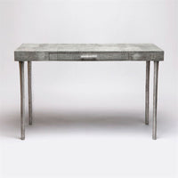 Made Goods Audrey Textured Desk in Realistic Faux Shagreen